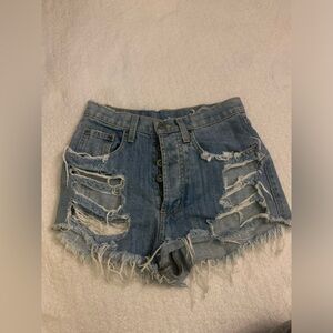 Camar Jean shorts size 24 NWOT